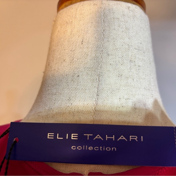 Elie Tahari Fuchsia Midi Dress - Picture 4 of 4